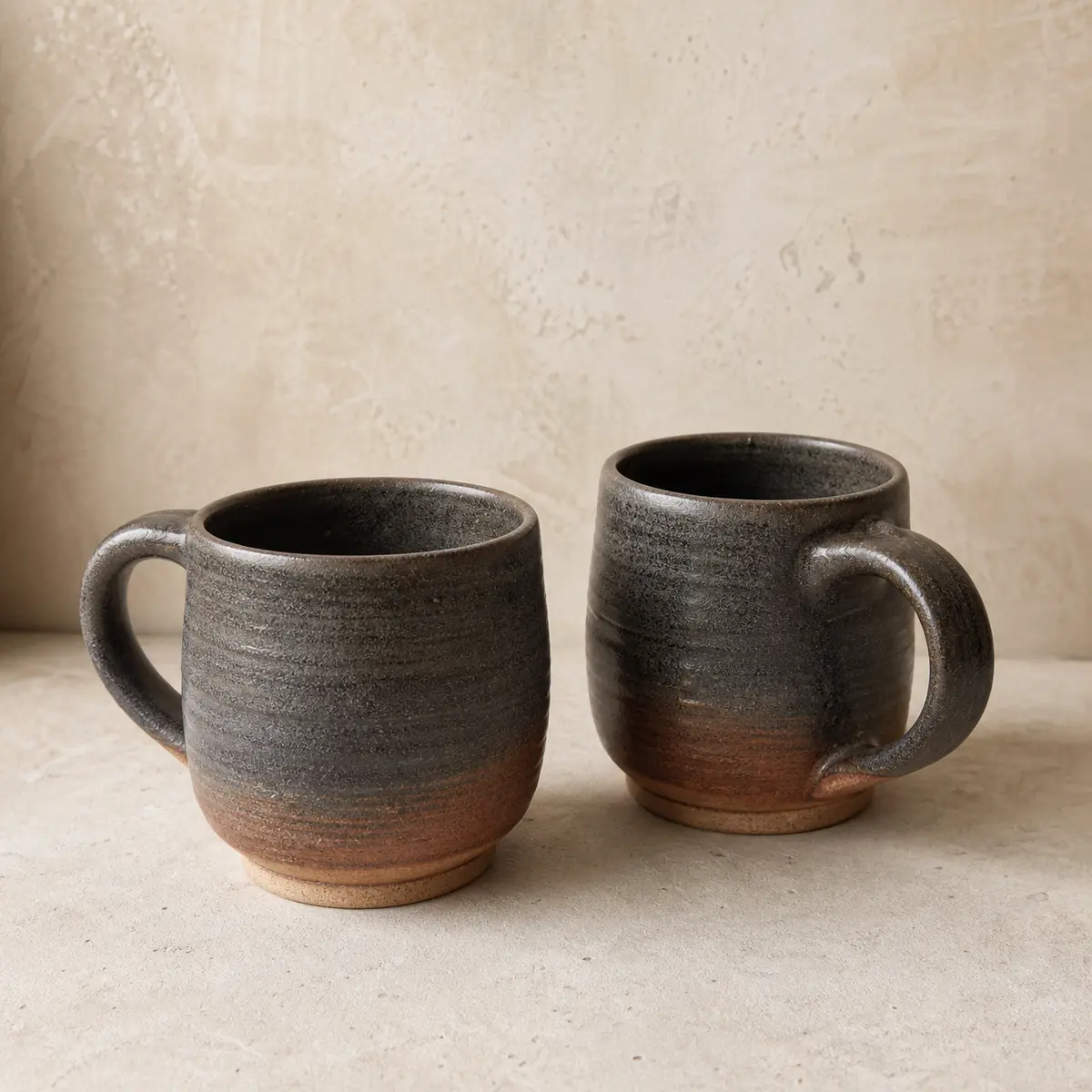Handled Mug Pair